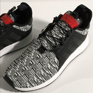 ADIDAS Men’s Sneakers X_PLR Originals Black White Space Dye Size 9.5 New BY9262